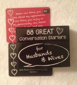 Conversation Starter Cards for Husbands and Wives
